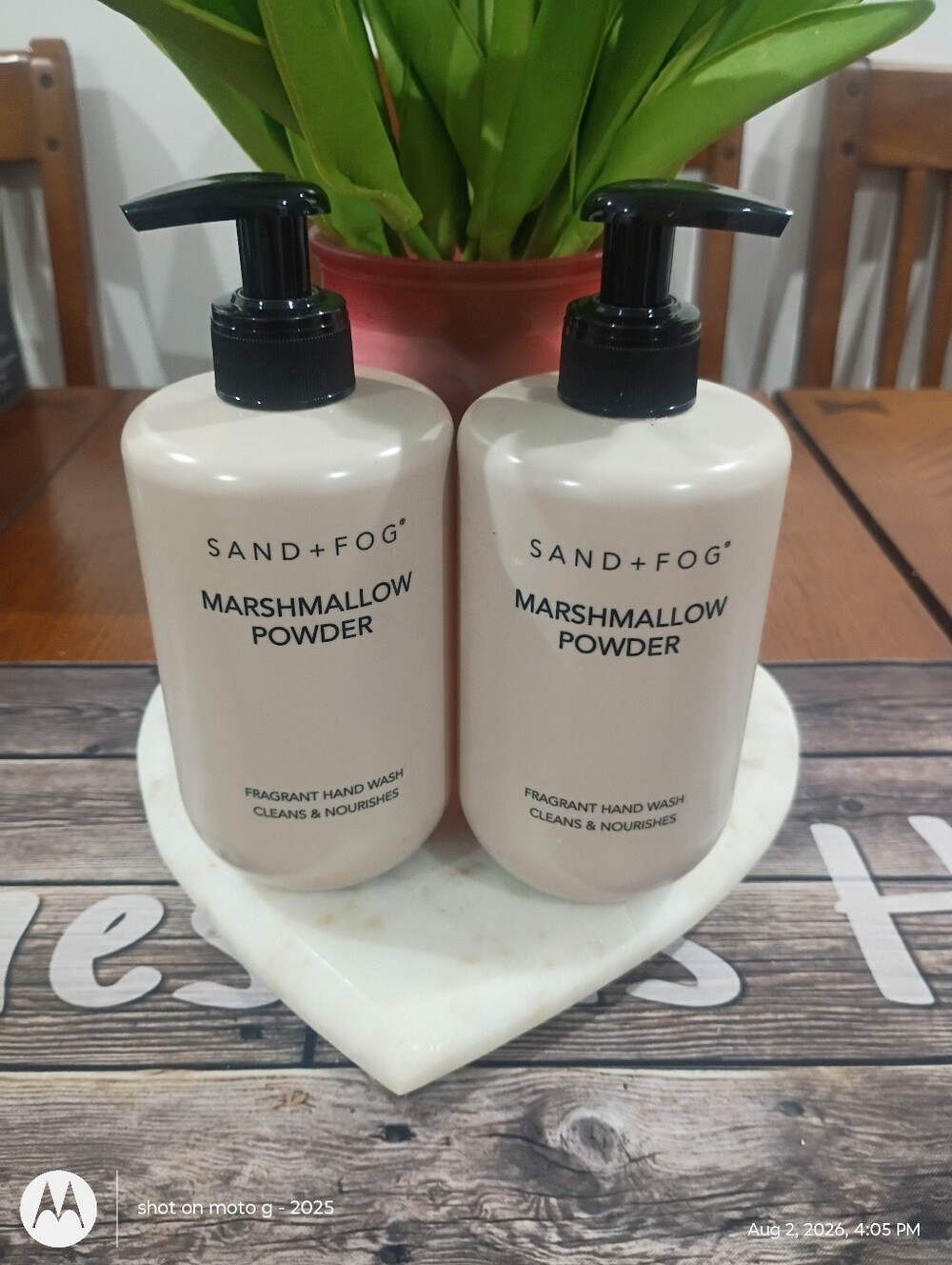 Sand + Fog Hand Soap ~ Marshmallow Powder (2)